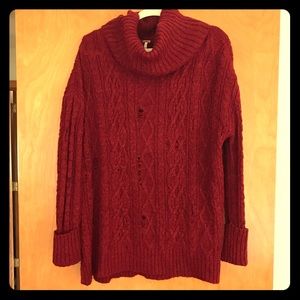 Free People Cowl-neck Sweater